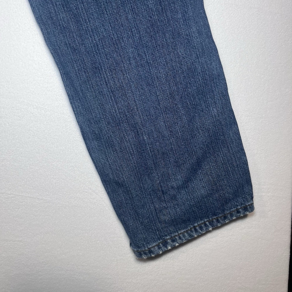 Wrangler Retro Men's Slim Straight Blue Denim Jeans 36x34 88MWZDK Stretch Cowboy - Picture 12 of 12